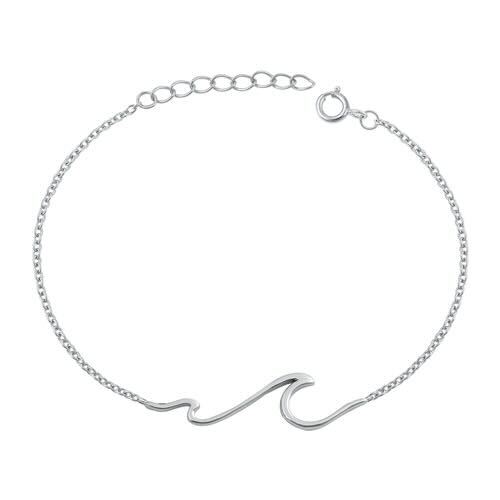 925 Wave Bracelets