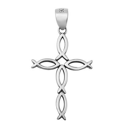 925 Silver Cross Pendant