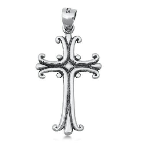 925 Silver Cross Pendant