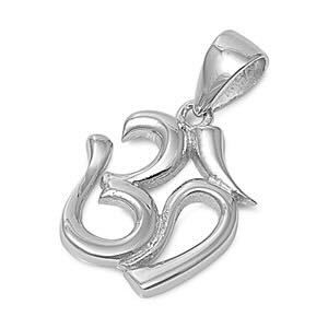 925 Silver Om Pendant