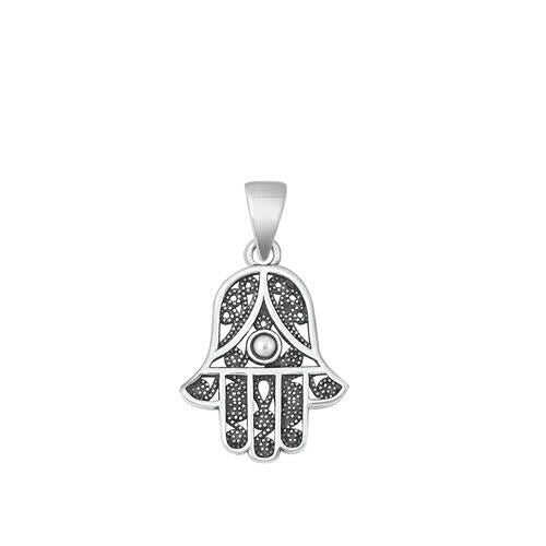 925 Silver Hamsa Pendant