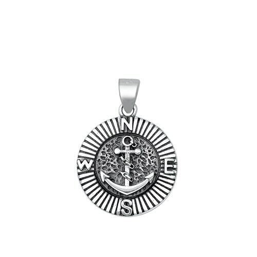 925 Silver Anchor Pendant