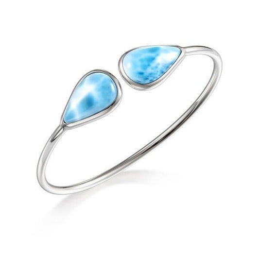 925 Larimar Bangle